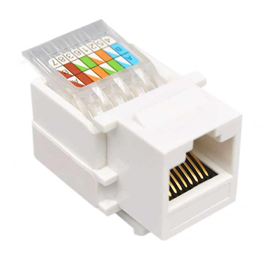 AV:Link Clip-Down Modular RJ45 Keystone Jack