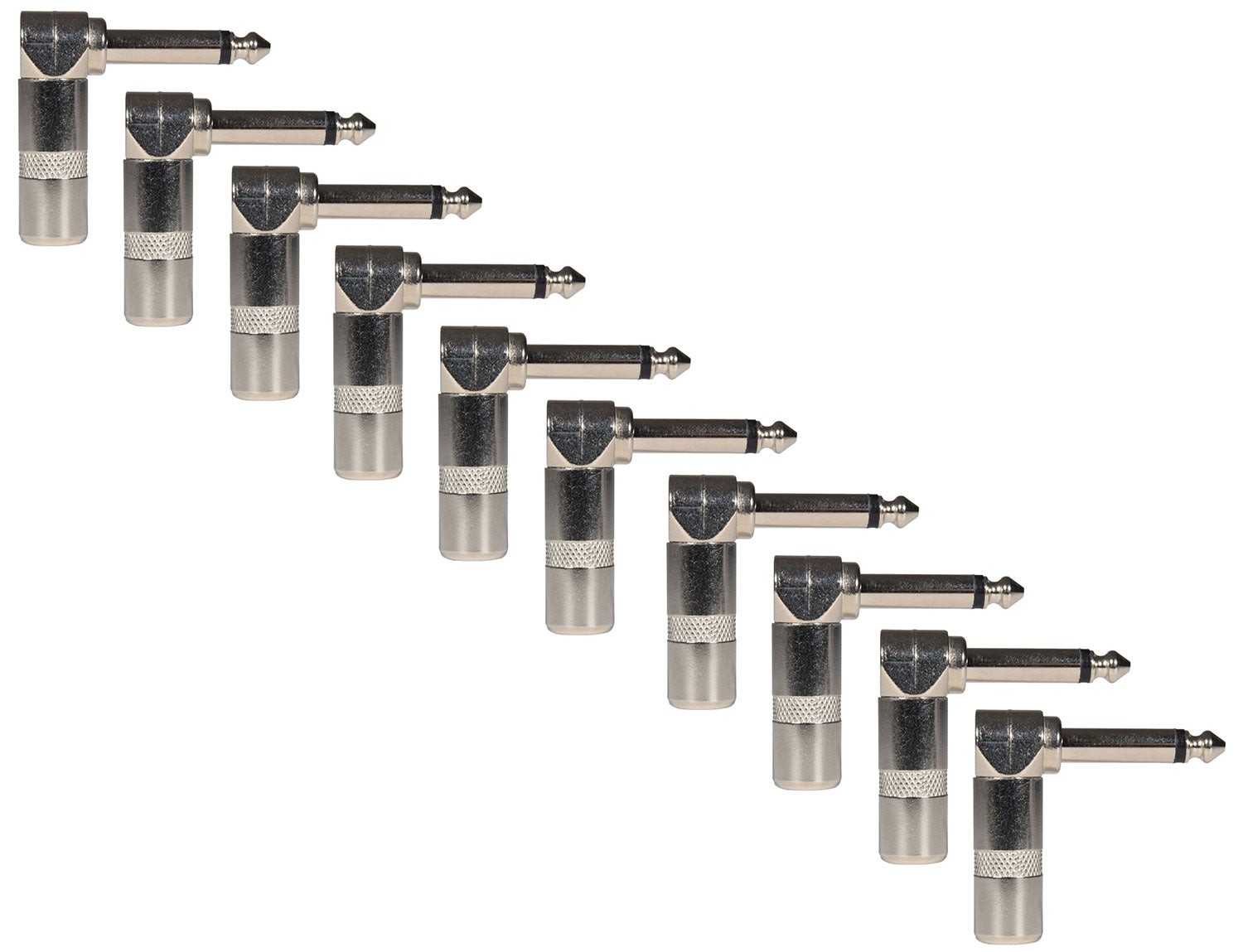QTX Heavy duty 6.3mm jack, right angle, mono - view 3
