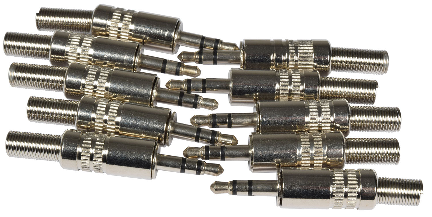 QTX 3.5mm stereo plug, metal - view 3