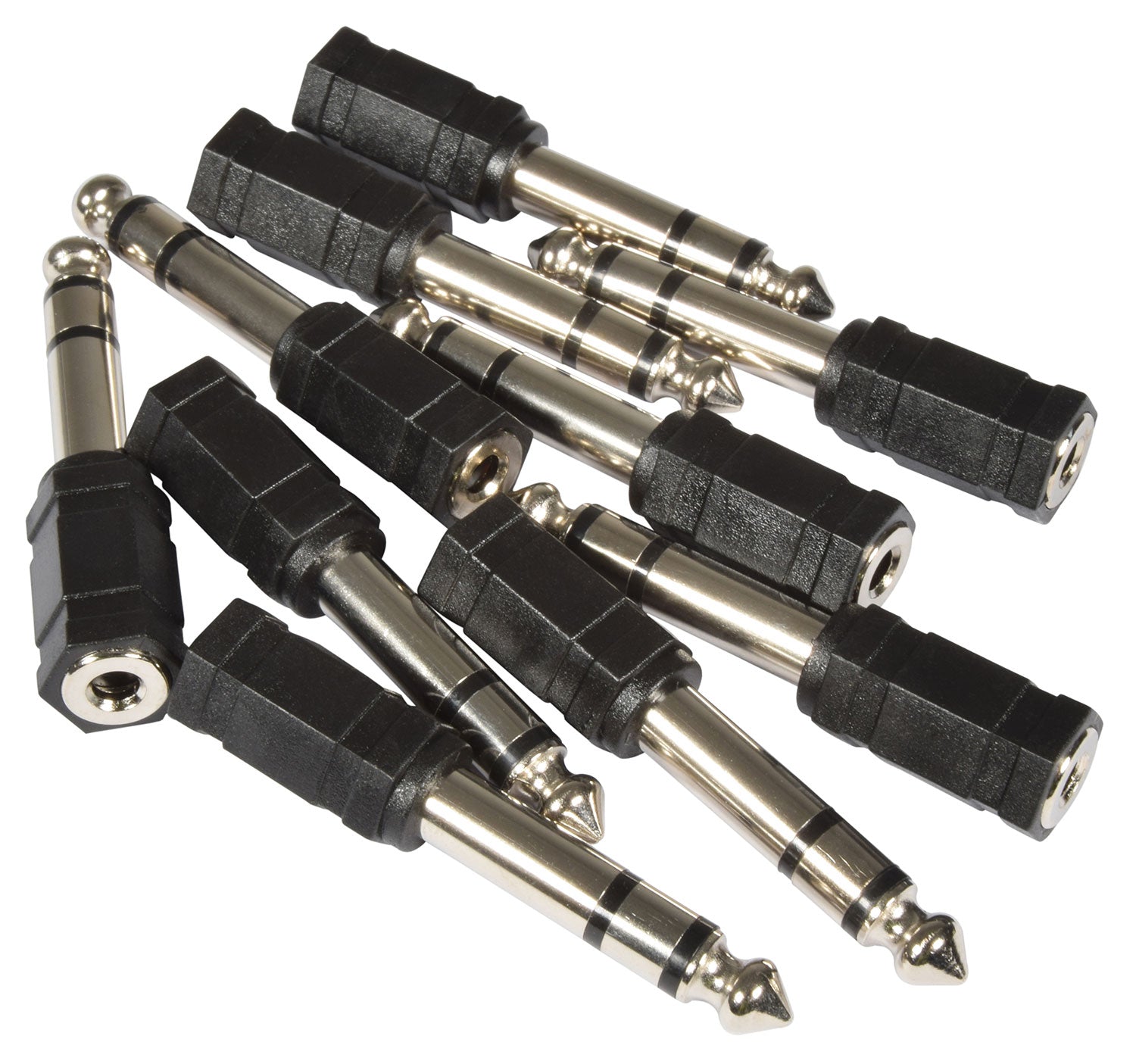 QTX Adaptor 6.3mm Stereo Jack Plug - 3.5mm Stereo Jack Socket - view 3