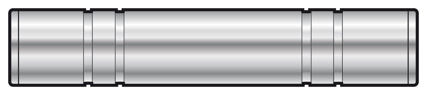 QTX Coupler 6.3mm Stereo Jack Socket - 6.3mm Stereo Jack Socket