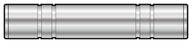 QTX Coupler 6.3mm Stereo Jack Socket - 6.3mm Stereo Jack Socket