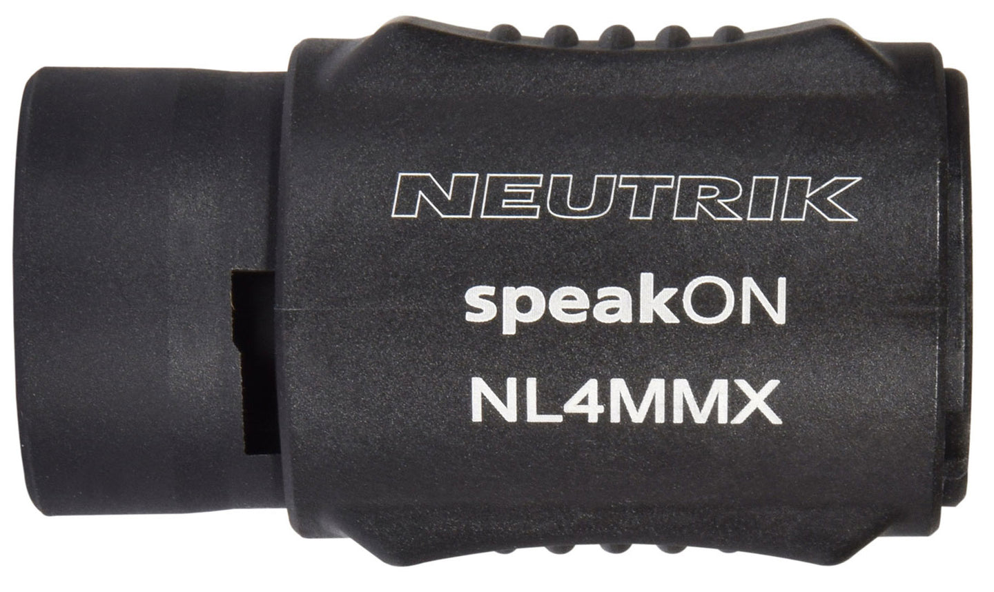 Neutrik NEUTRIK® NL4MMX, 4-pole Speakon® In-line Coupler, Bulk - view 2