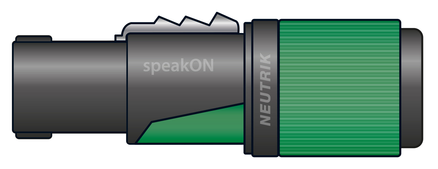 Neutrik NL4FXX-W-L Speakon 4 Pole Plug