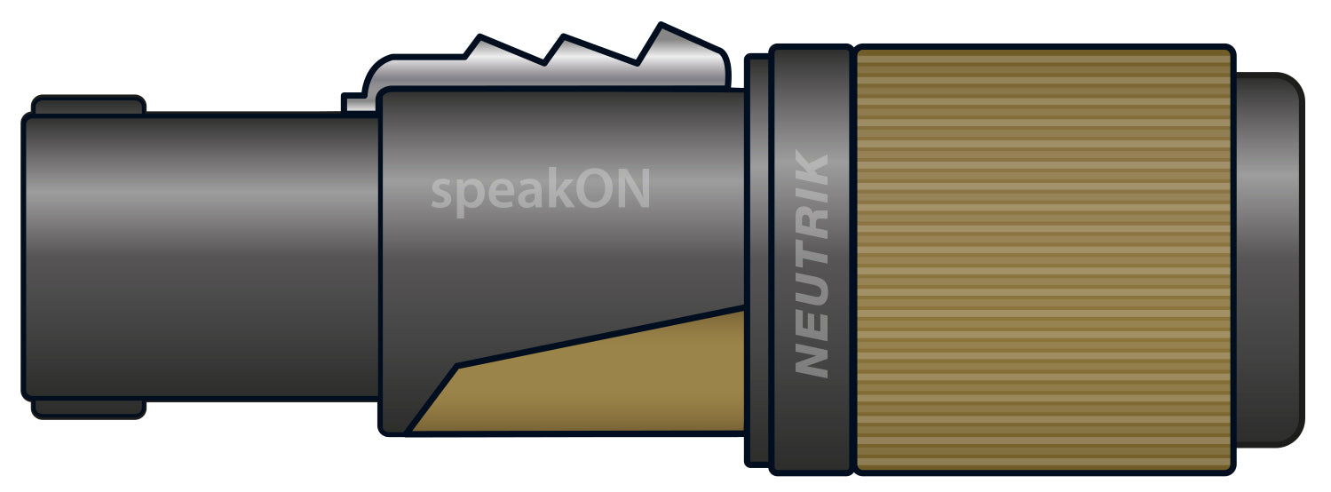 Neutrik NL2FXX-W-S Speakon 2 Pole Plug