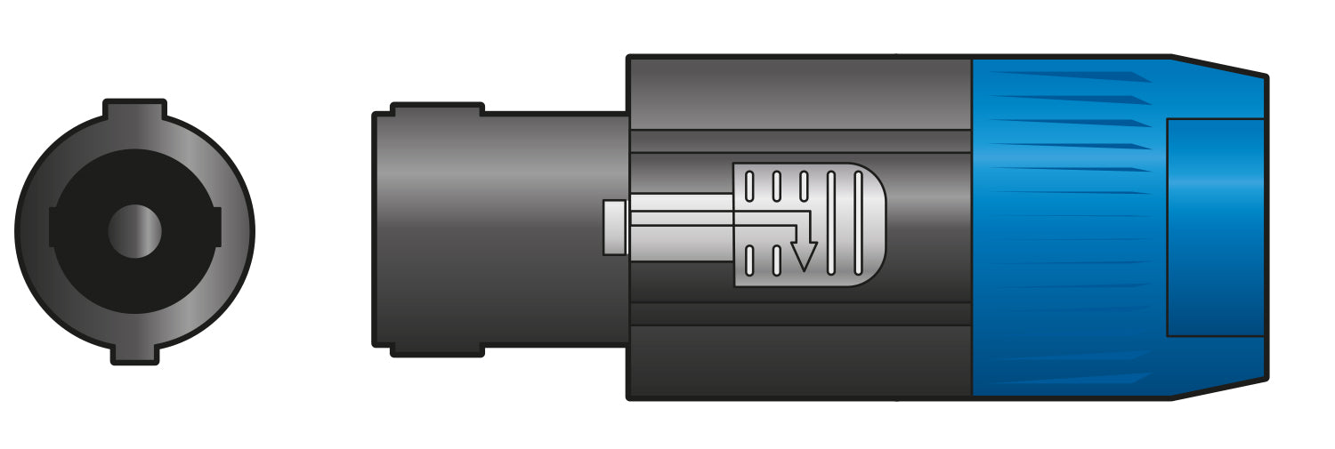 QTX 4 Pole Speaker Plugs