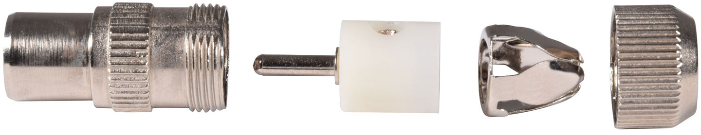 AV:Link Nickel plated precision coaxial plug - bulk - view 3
