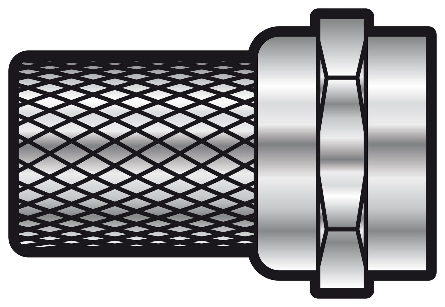 AV:Link F connector twist on for RG58 cable