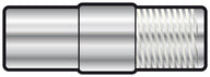 AV:Link Adaptor Coaxial Plug - F Socket