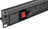 Adastra 1U Rackmount 6-Gang UK Power Distribution Unit + Breaker + 1.8m Lead - view 2