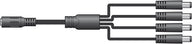 Mercury Adaptor 2.1mm DC Power Socket - 4 x 2.1mm DC Jack Plugs