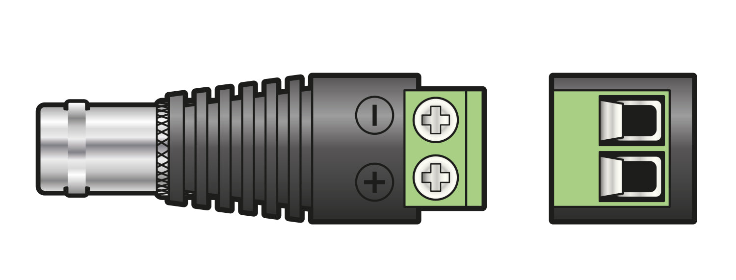 Mercury BNC Coaxial Socket with Screw In Terminals