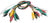 Mercury Test Leads 10pc Set 25mm Crocodile Clips