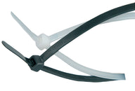 Mercury CTN25200 cable ties 2.5 x 200mm, white - bag of 100