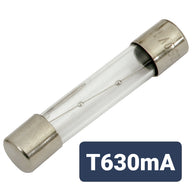 Mercury Fuse 6 x 32mm T630mA Slow Blow