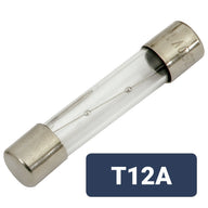 Mercury Fuse 6 x 32mm T12A Slow Blow