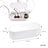D-Line Cable Tidy Unit Large White - view 3