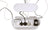 D-Line Cable Tidy Unit Large White - view 2