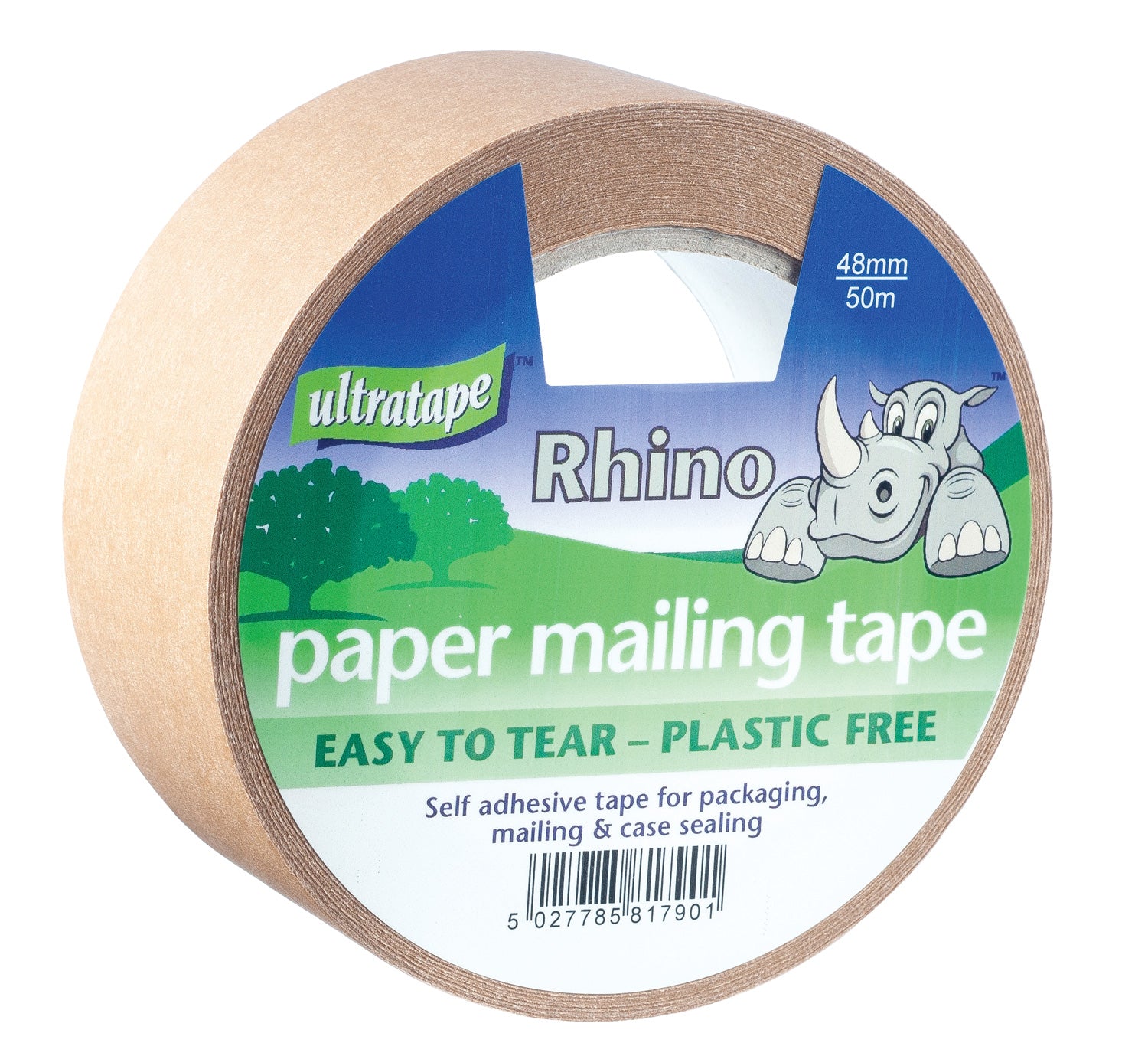 Ultra Tape Paper Mailing Tape 48mm x 50m