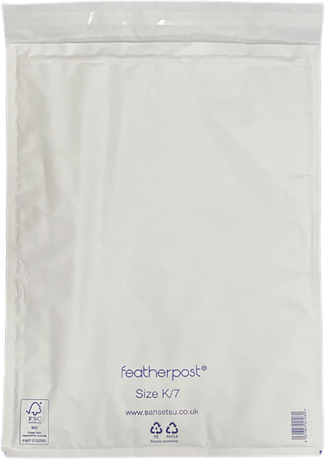 Unbranded FeatherPost Envelope K, 350 x 470mm Internal Dimension