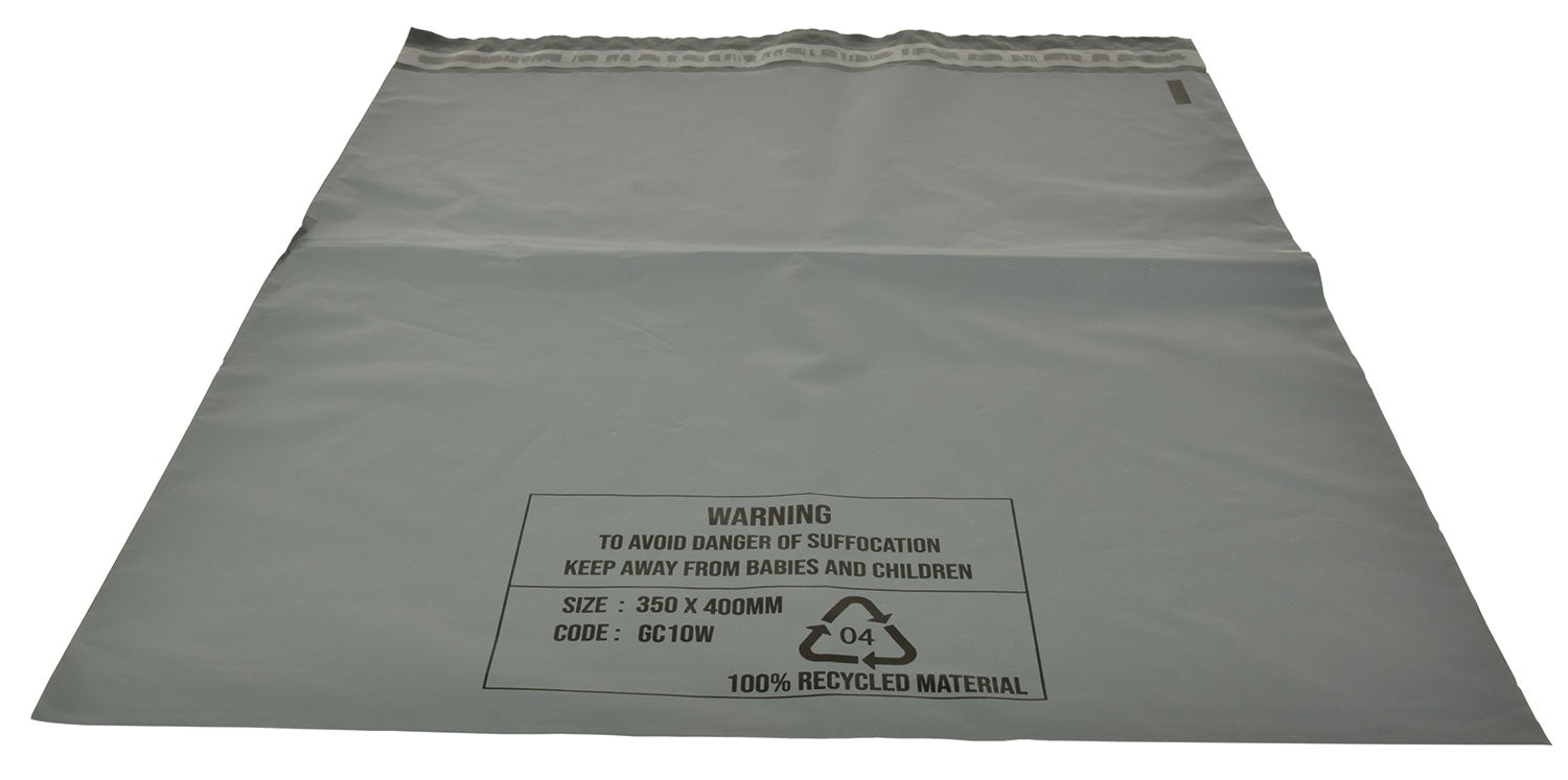 Unbranded Self Seal Despatch Bag, 350 x 400mm (14" x 16"), 50mu