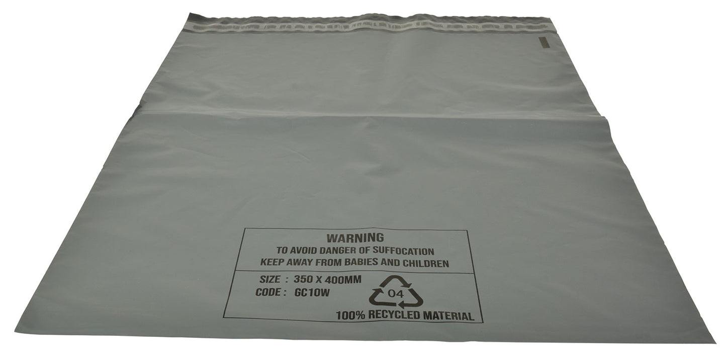 Unbranded Self Seal Despatch Bag, 350 x 400mm (14" x 16"), 50mu