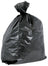 Unbranded Black Refuse Sack, 457 x 730 x 850mm, 32 microns