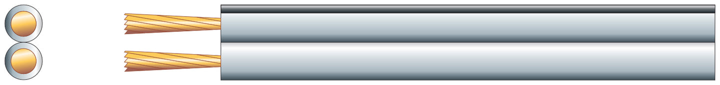 Mercury Fig 8 Speaker Cable, 2 x (26 x 0.18mmØ)