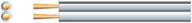Mercury Fig 8 Speaker Cable, 2 x (26 x 0.18mmØ)