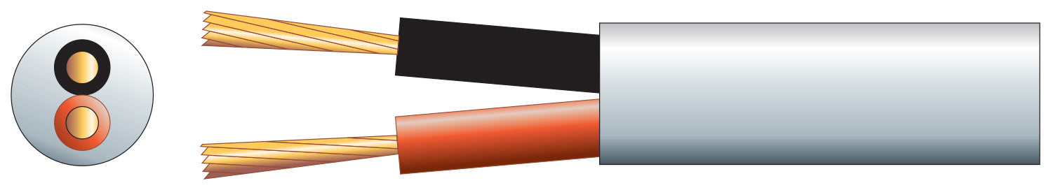 Mercury 100V Line Speaker Cable, 2 x 1.15mm 100m - view 2