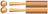 Mercury Heavy Duty Transparent Speaker Cable, 2 x (123 x 0.10mmØ) - view 2