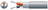 Mercury 2 core lap screen, 2 x 7/0.2mm, 62/0.15, 5.0mmØ, Grey, 100m - view 2