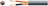 Mercury 2 core, 2 x 20/0.1mm, 2 x 51/0.1mm, 6.5mmØ, Black, 100m