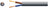 Mercury 2 core round mains PVC, 2 x 24/0.2mm, 6A, 5.8mmØ, Black, 100m
