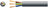Mercury 3 core round mains PVC, 3 x 32/0.2mm, 10A, 7.2mmØ, Black, 100m