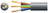 Mercury 3 core round mains PVC, 3 x 32/0.2mm, 10A, 7.2mmØ, Black, 100m - view 2