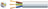 Mercury 3 core round mains PVC, 3 x 48/0.2mm, 15A, 8.7mmØ, White, 100m