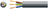 Mercury 3 core round mains PVC, 3 x 48/0.2mm, 15A, 8.7mmØ, Black, 100m