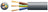 Mercury 3 core round mains PVC, 3 x 48/0.2mm, 15A, 8.7mmØ, Black, 100m - view 2