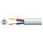 Mercury 2 core round mains PVC, 2 x 24/0.2mm, 6A, 6.35mmØ, White, 100m - view 2