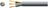 Mercury 3 core round mains PVC, 3 x 24/0.2mm, 6A, 6.1mm, Black, 100m