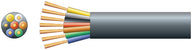 Mercury Lighting/Trailer Cable, 7 x (22 x 0.2mmØ) Black 100m
