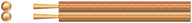 Mercury Economy Transparent Speaker Cable, 2 x (79 x 0.2mmØ)