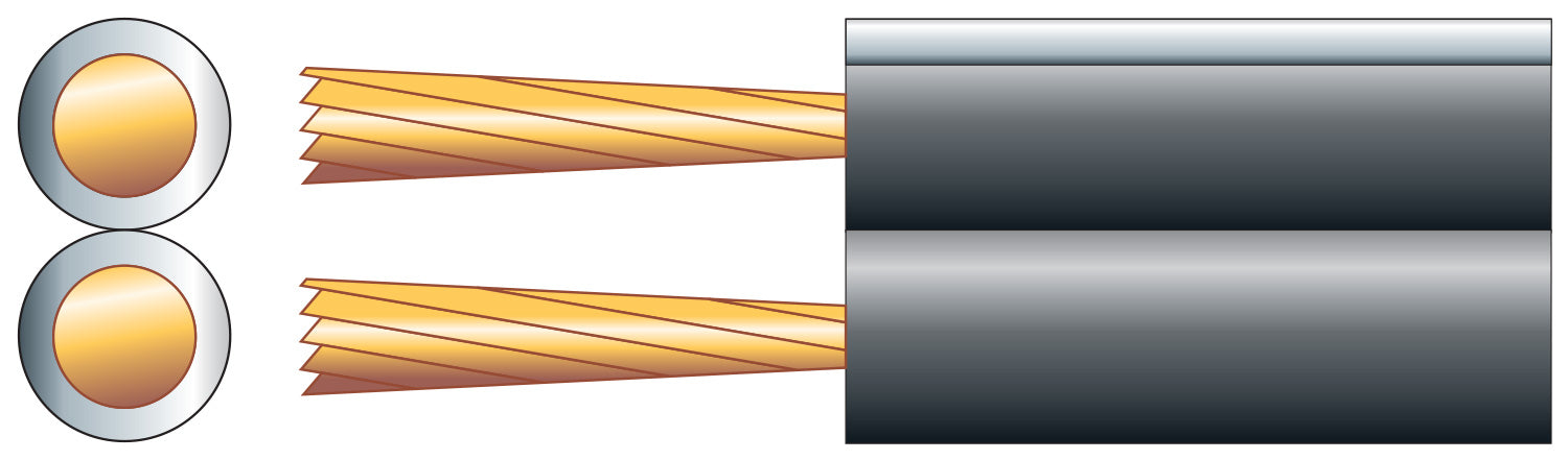Mercury Economy Fig 8 Speaker Cable, 2 x (42 x 0.2mmØ) - view 2