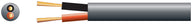 Mercury Hi Flex Double Insulated Speaker cable, 2 x (24 x 0.2mmØ) Black