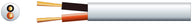 Mercury Hi Flex Double Insulated Speaker cable, 2 x (24 x 0.2mmØ) White