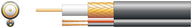 Mercury RG59B/U Foamed PE Shortgun Cable with CCA Braid - 100m Black