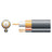 Mercury RG59B/U Foamed PE Shortgun Cable with CCA Braid - 100m Black - view 2