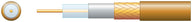 Mercury Eco RG6 Air Spaced PE Coaxial Cable with CCA Braid - 100m Brown