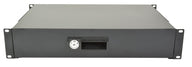 Adastra 19" Lockable Rack Drawer 2U